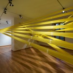 barrier tape 25/07, Installation Kunstverein Lemgo, 2025