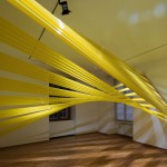 barrier tape 25/07, Installation Kunstverein Lemgo, 2025, detail