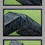 woodcut 05/02, each 35 x 47 cm, 2005