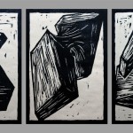 woodcut 05/03, each 30 x 21 cm, 2005