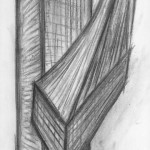 charcoal on paper, 100 x 36 cm, 2016